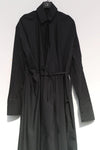 marc le bihan 2150 tie shirt dress black noir